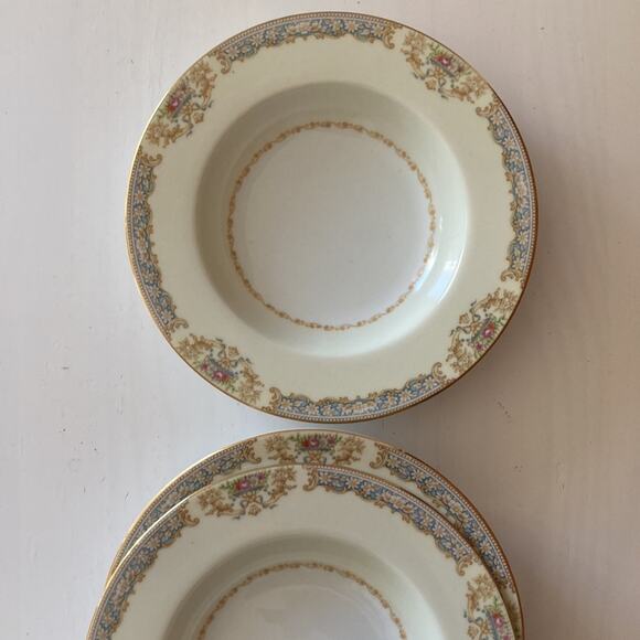 Vintage Noritake Pattern RO2 Soup Bowls, Set of 4 - Picture 7 of 12